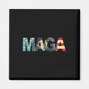 2020 Vintages Geschenk für die Maga American Flag  Magnet