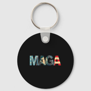 2020 Vintages Geschenk für die Maga American Flag Schlüsselanhänger
