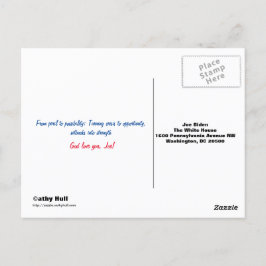 2020 Vision Vielen Dank Joe! Postkarte