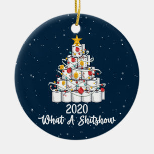 2020 Was A Shitshow, pandemische Weihnachten Keramik Ornament