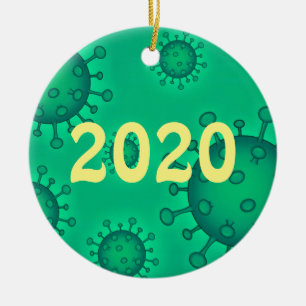 2020 Was für ein Jahr Keramik Ornament