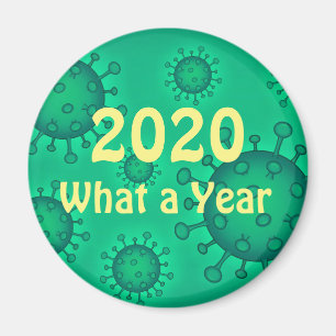 2020 Was für ein Jahr Magnet