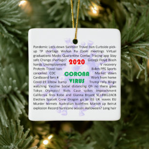 2020 Weihnachtsschmuck für Corona Virus
