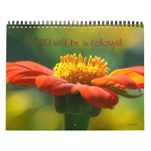 2020 wird farbig sein kalender (Titelbild)