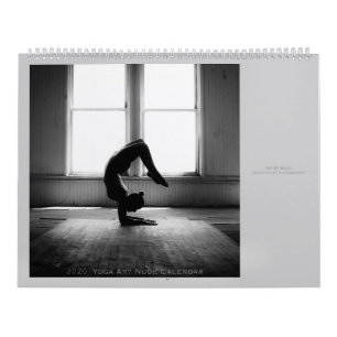 2020 Yoga Art Nude Calendar Kalender