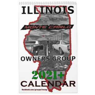 2021 15-Monats-Kalender der Eigentümer von Illinoi Kalender