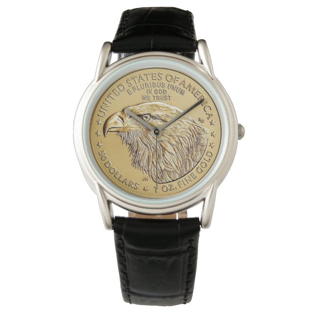 2021 1 oz American Gold Eagle Watch Armbanduhr (Vorderseite)