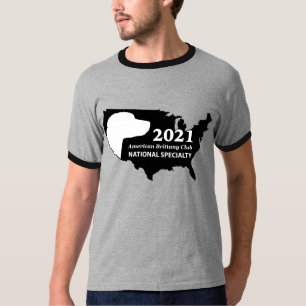 2021 ABC National Men's T - Shirt mit Kontrastmitt