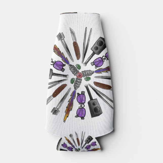 2021 Ansammlung T - Shirt Design Coozie Flaschenkühler (Vorderseite)