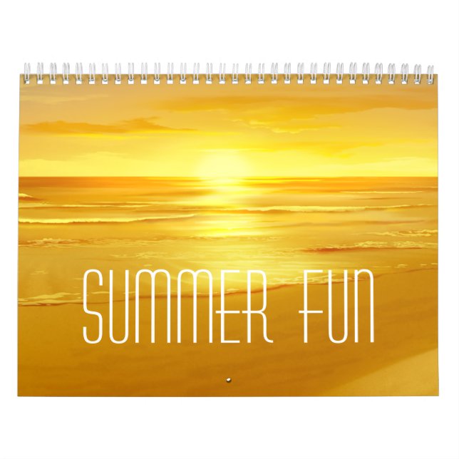 2021 Beach Summer Fun Calendar Kalender (Titelbild)
