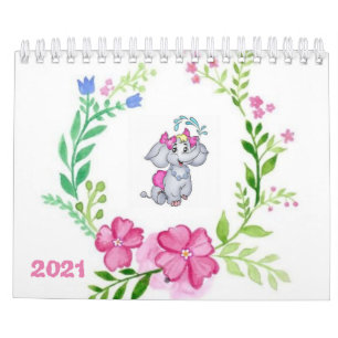 2021 Blume für Blumengestelle Kalender