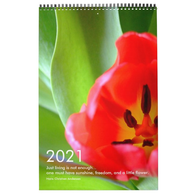 2021 Blume Nah-up Kalender (Titelbild)
