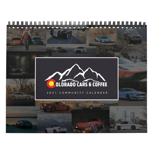 2021 Colorado Cars & Coffee Community Kalender (Titelbild)