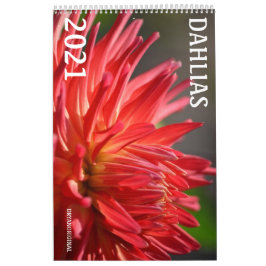 2021 DAHLIA CALENDAR - DRYANORIGINALER KALENDER