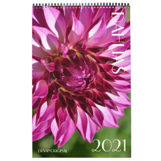 2021 DAHLIA CALENDAR - DRYANORIGINALER KALENDER