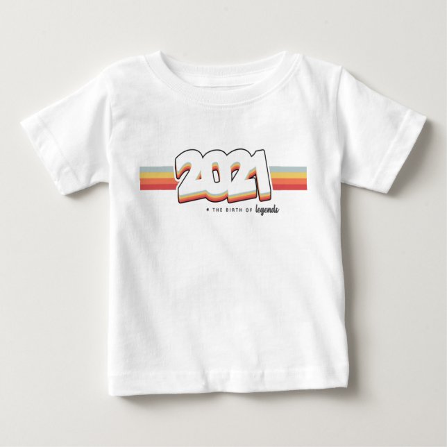2021 Die Geburt von Legenden Baby T-shirt (Vorderseite)