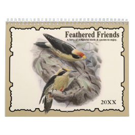 2021 Feathered Friends Bird Wall Calendar Kalender