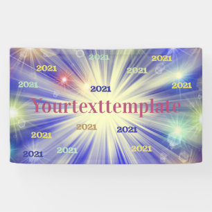 2021, glückliches neues Jahr, goldener Text 2021, Banner