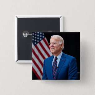 2021 Joe Biden US-Präsident Portrait Button