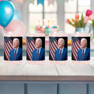 2021 Joe Biden US-Präsident Portrait Dosenglas