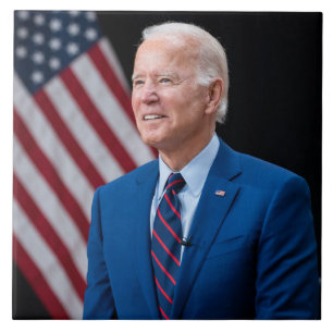 2021 Joe Biden US-Präsident Portrait Fliese