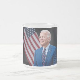 2021 Joe Biden US-Präsident Portrait Mattglastasse