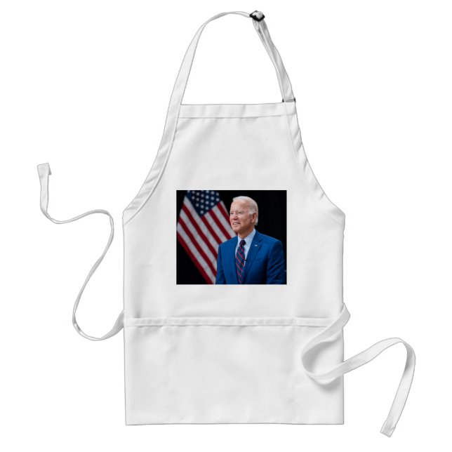 2021 Joe Biden US-Präsident Portrait Schürze (Vorne)
