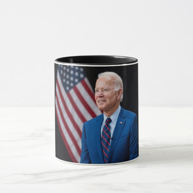 2021 Joe Biden US-Präsident Portrait Tasse (Zentrum)