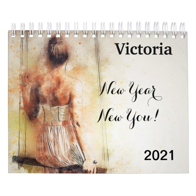 2021 Kalender farbenfroh (Titelbild)