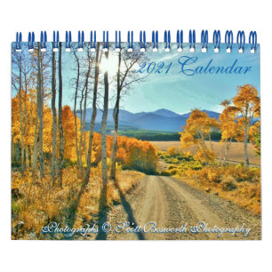 2021 Kalender - Fotografie von Scott Bosworth