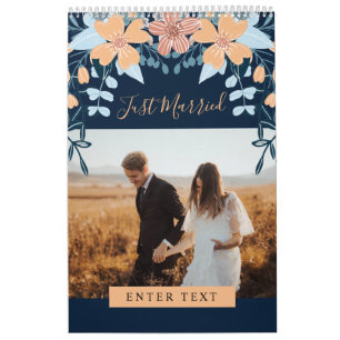 2021 Kalender - Mehrjähriges Foto oder Verheiratet