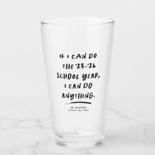 2021 Lehrerin lustig personalisiert Glas