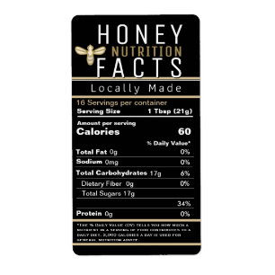 2021 Neueste Honey Nutrition Black Gold mit Biene
