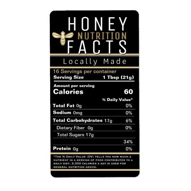 2021 Neueste Honey Nutrition Black Gold mit Biene (Vorne)