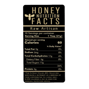 2021 Neueste Honey Nutrition Black Gold mit Biene