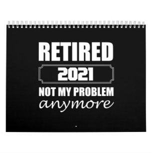 2021 nicht mehr mein Problem Kalender