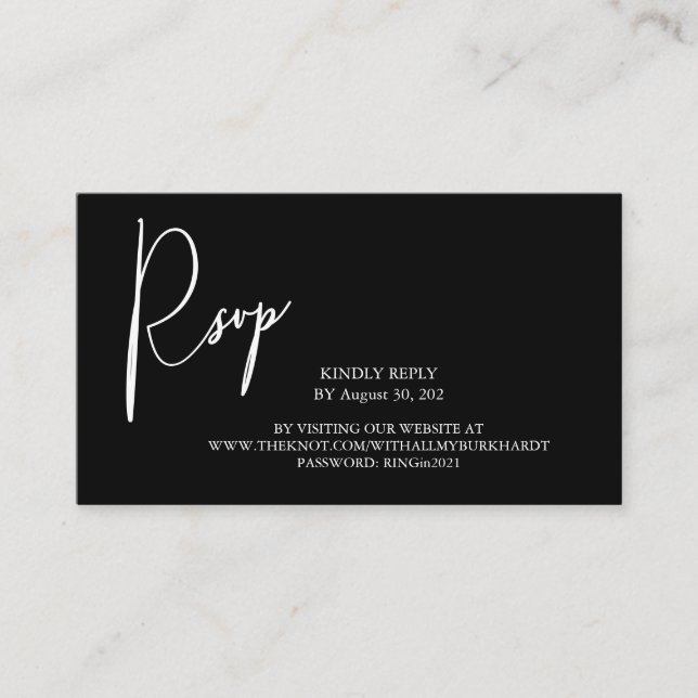 2021 noch eine benutzerdefinierte Einschließkarte  Begleitkarte (Vorderseite)