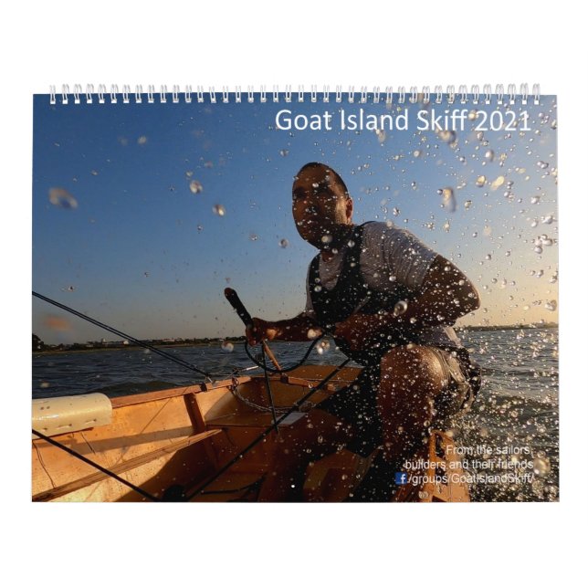 2021 Sailboat Calendar - Goat Island Skiffs World Kalender (Titelbild)