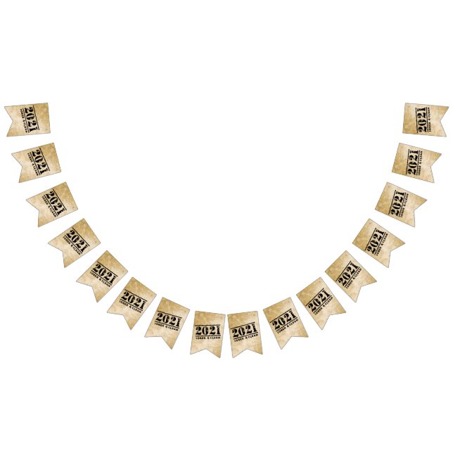 2021 Sober & Clean Celebrates Erholung Sobriety Wimpelkette (Alle)