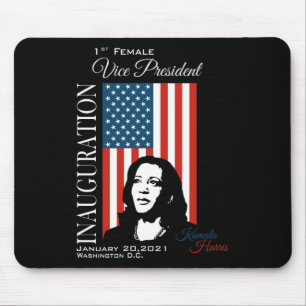 2021 Souvenir First Female Vp Harris Biden Mousepad