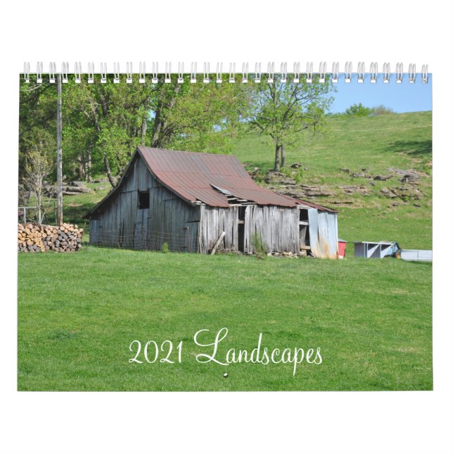 2021 Szenen rund um Tennessee & Vermont - Kalender (Titelbild)
