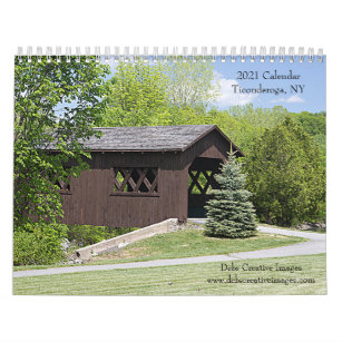 2021 Ticonabweicha, New York Calendar Kalender