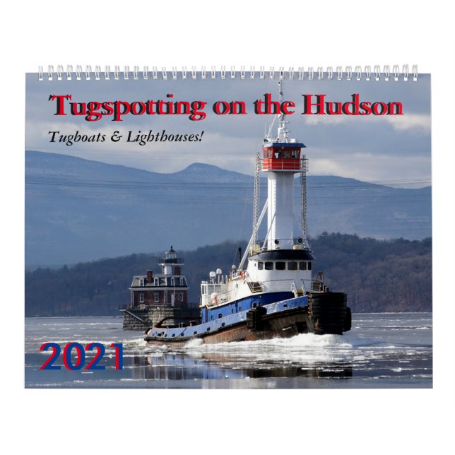 2021 Tugboats & Lighthouses Kalender (Titelbild)