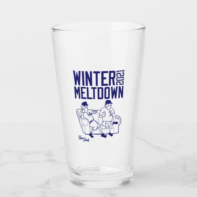 2021 Twins Tägliches Winter Meltdown-Glas Glas (Vorderseite)