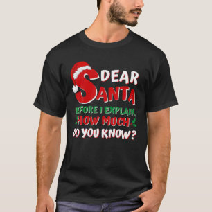 2021 Weihnachten Weihnachten Kinder Erwachsene Wei T-Shirt