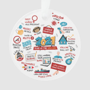 2021 Weihnachtsjahrgang Ornament