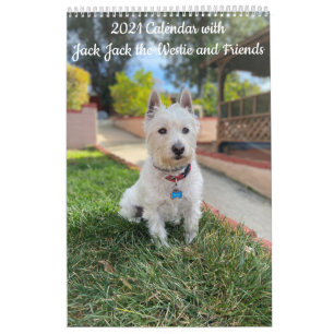 2021 Westie and Hogs Calendar Kalender