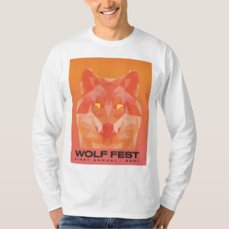 2021 Wolf Fest Long T - Shirt - Logo vorne
