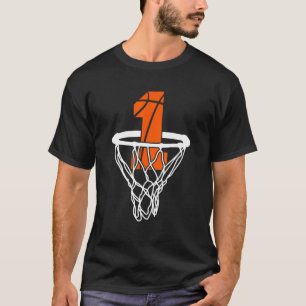 2022 1. Geburtstag Basketball 1 Jahr Jungen K T-Shirt