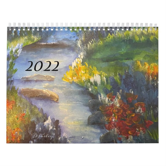 2022 Art in Review Calendar Kalender (Titelbild)